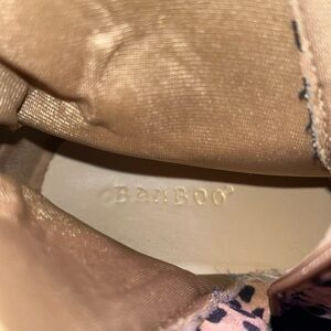 Women’s fashion boots, Cheeta print, 7.5, Bamboo -brand